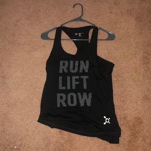Run lift row Orangetheory tank